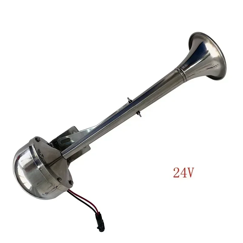 

Durable 24V Di Sheng Ship Electric Horn Wheel Cruise Stainless Steel Single Tube Durable Tube Electric 12V
