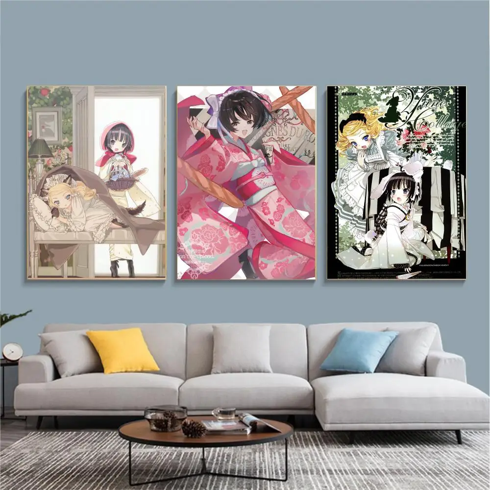 anime C-Croisee in a Foreign Labyrinth The-E Painting Calligraphy Nature Inspired Artwork for Living Room  Home Decoration