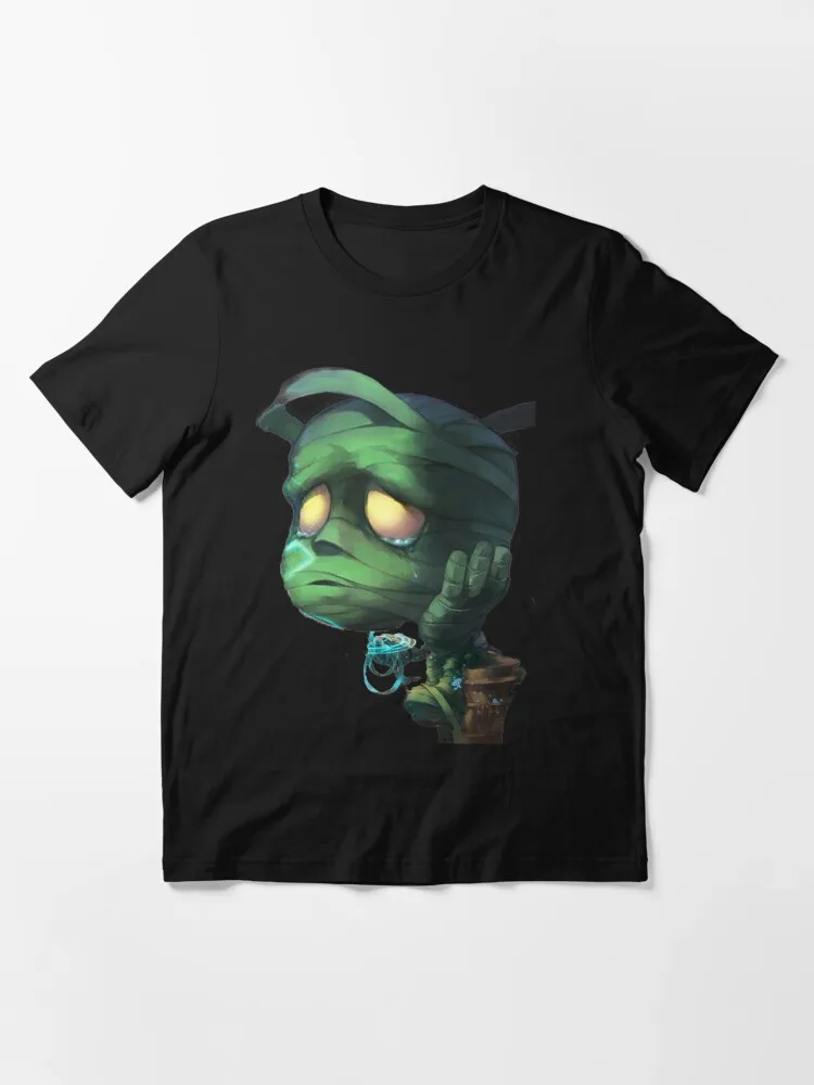 DK Mode - Amumu Essential T-Shirt Print Creativity Novelty Male Women Short Sleeve