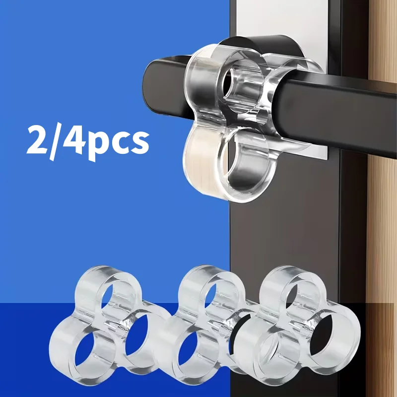 

2/4 шт., кольца для предотвращения столкновений с тремя отверстиями, используемые для мебельных дверей, чтобы предотвратить столкновения, амортизация, шумоподавление ﻿