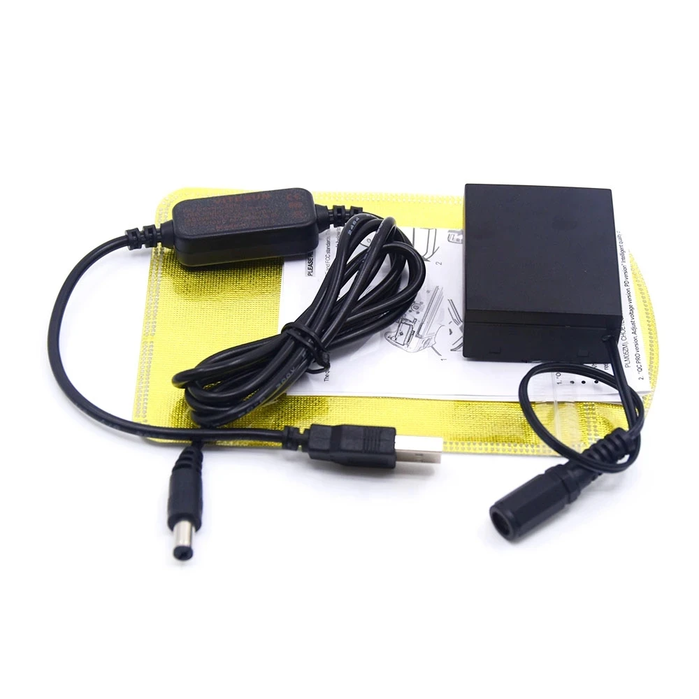 USB to DC Power Cable PS-BLH1 Dummy Battery BLH-1 DC Coupler for Olympus EM1 MARK II EM1-2 Mark-2 Camera