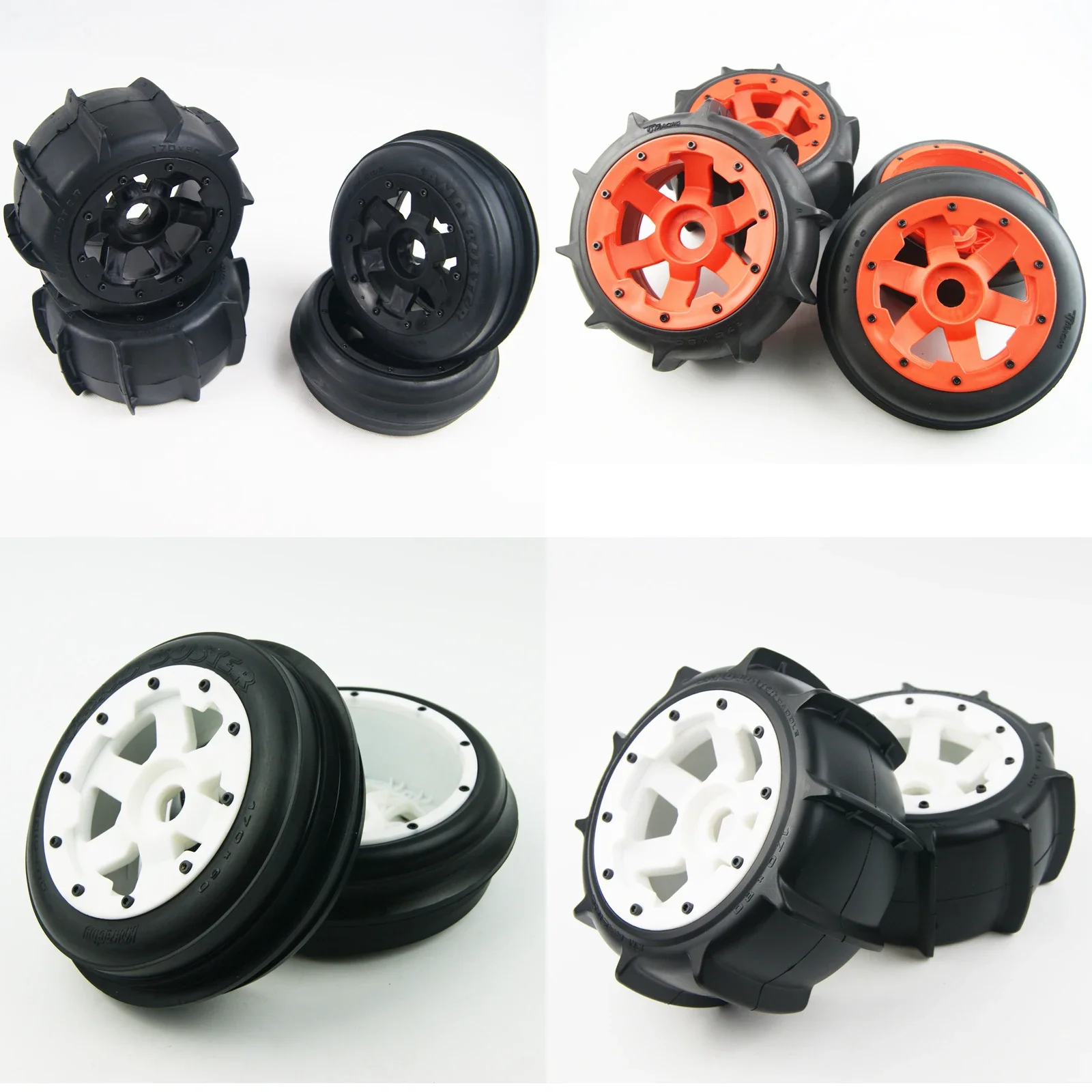 Передняя задняя песчаная шина, белое колесо для Hpi Rovan Km Baja 5b, багги 170 мм x 80 мм, 60 мм