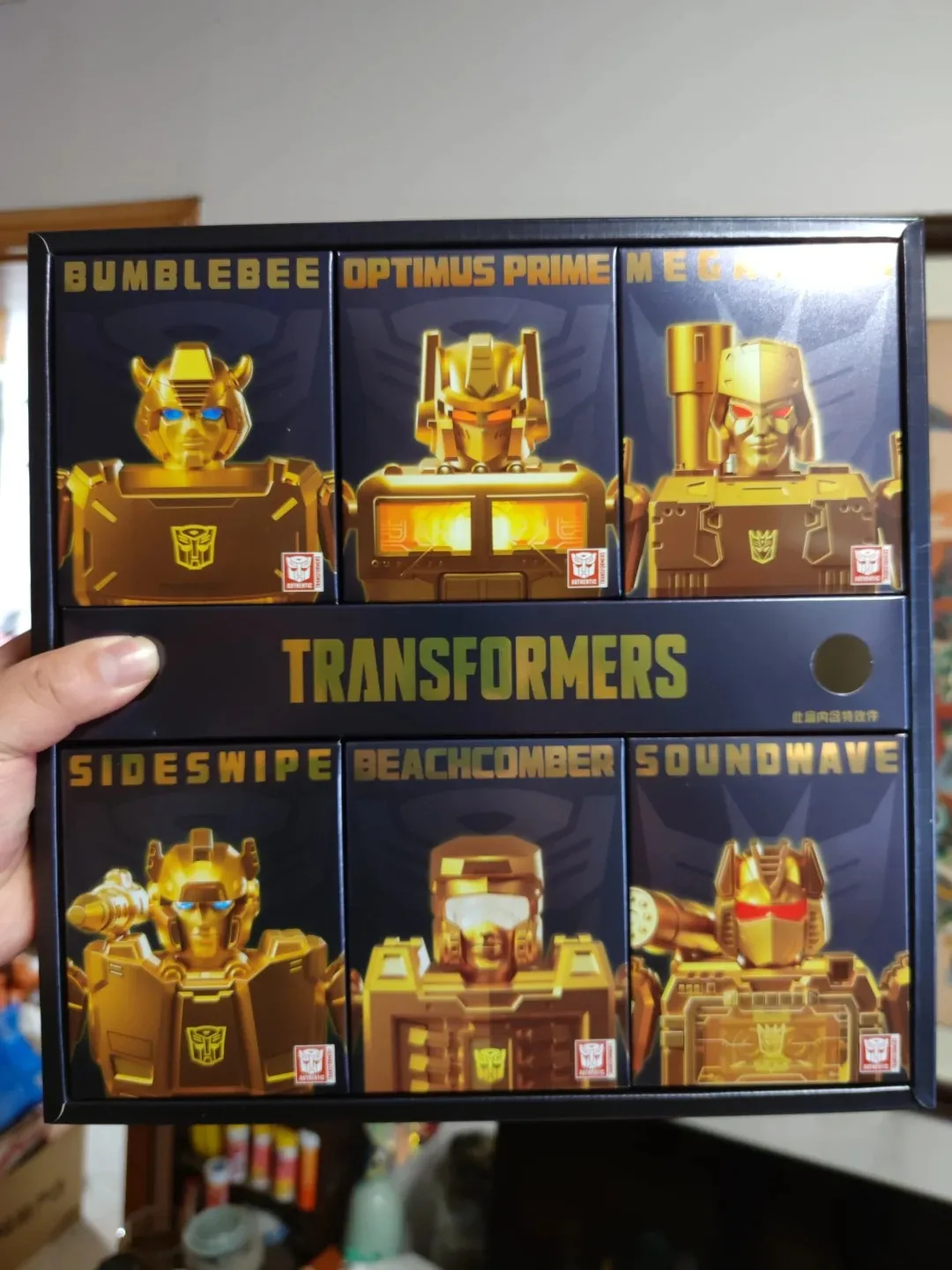 Original Blokees Transformer 2025 Yearbook Limit Edition Optimus Prime Megatron Bumblebee Anime Action Figures Boys Toys Gift