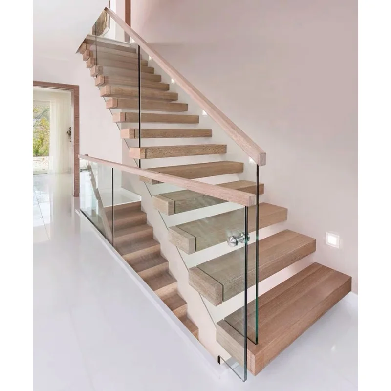 10 0.Zhang.Custom.Step Design Interior Staircase Stairs Steel Frame Circular Floating Staircase