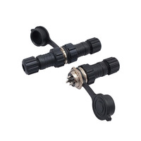 1Pcs GX16 Connector M16 Waterproof Back Nut Docking Male&Female Plug And Socket 2pin3pin4pin5pin6pin7pin8pin9pin