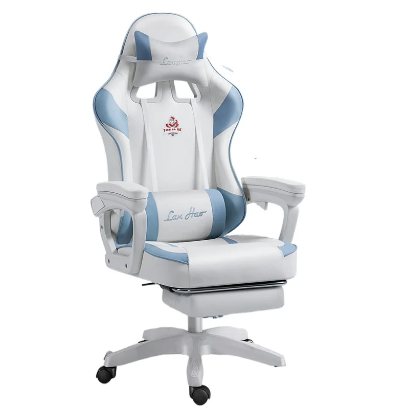 Gaming Chair for Ergonomic Office Computer Chair for Students Dorm Room Esports Gaming Chair Upgrade Version with Lumbar