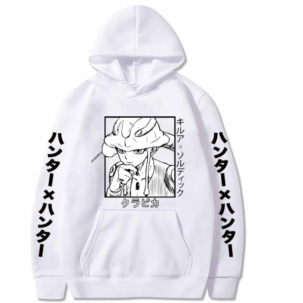 Y2k Vintage Mang Meruem Hooded Anime Hunter X Hunter Hoodies Sweatshirts Men Women Aesthetics Tops Casual Streetwear Sweatshirt