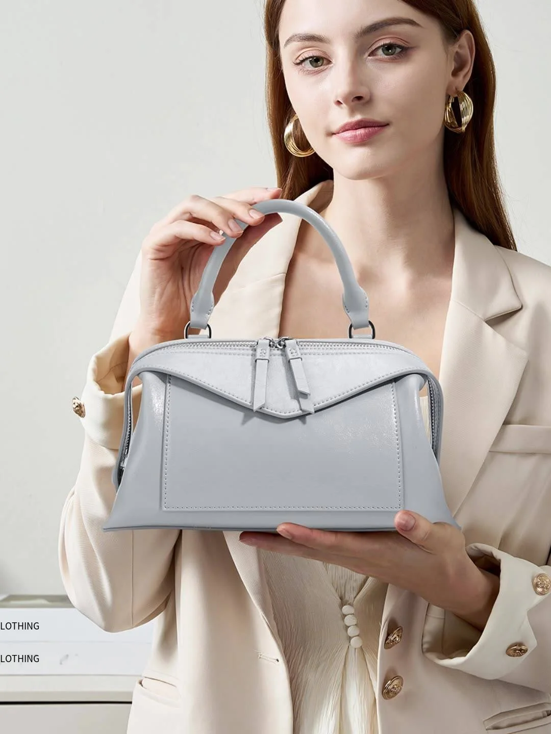 

Luxury Genuine Leather Women Crossbody Shoulder Bag Niche Designer Cowhide Handbag Simple Hobos Classic Women Messenger Bag