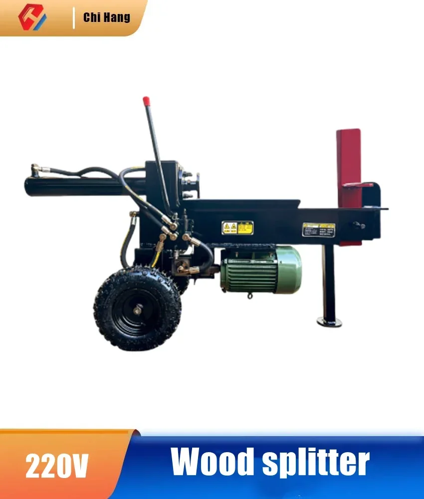 

220V 4000W Hydraulic Electric Mountain Ax Felling Wood Splitting Machine 16 Tons High Power Energy Saving Wood Splitting Tool