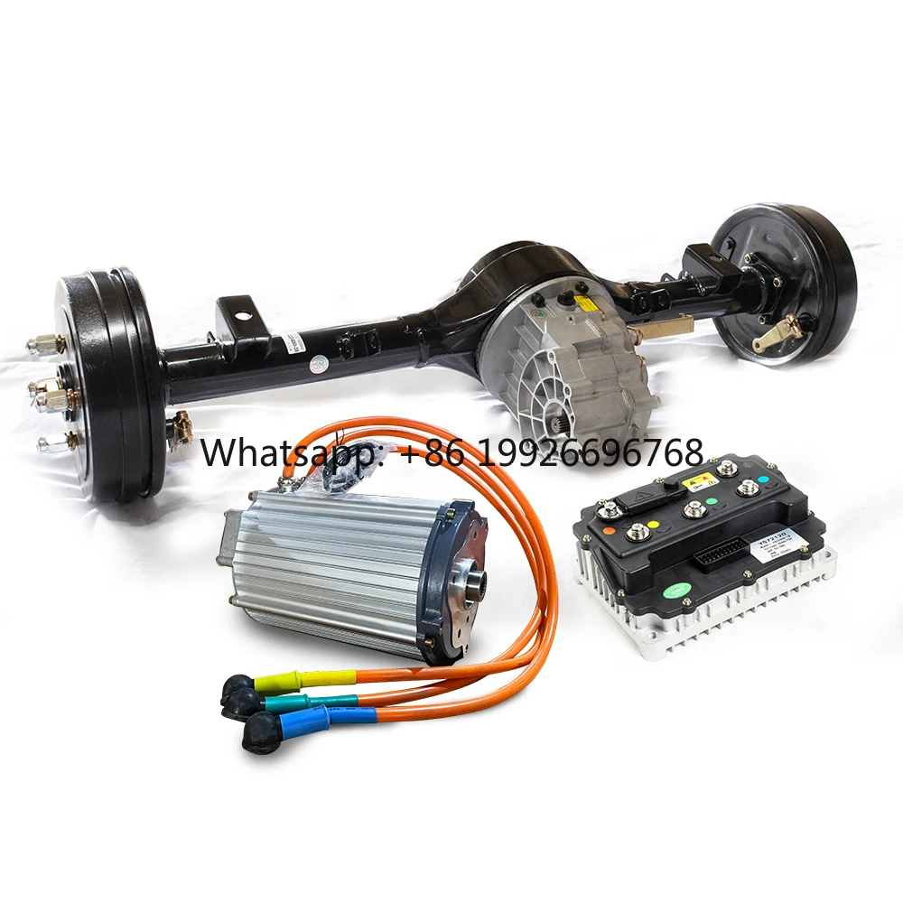 

Бесщеточный двигатель постоянного тока PMSM 48В 5000Вт для электрического заднего моста гольф-кара с комплектом контроллера двигателя на постоянных магнитах