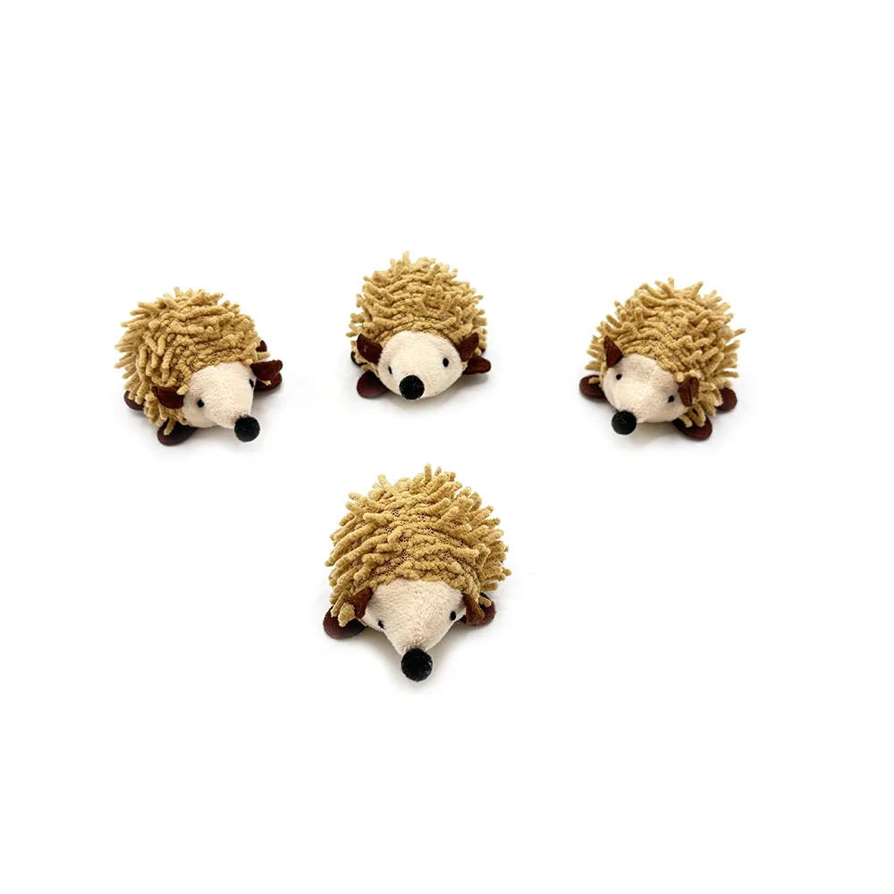 Plüsch-Katzenspielzeug, Katzen-Kauspielzeug in Igel-Form, Plüsch-Katzenspielzeug, Katzen-Kickspielzeug zur Zahnreinigung und zum Spielen in Innenräumen. – Detail 2