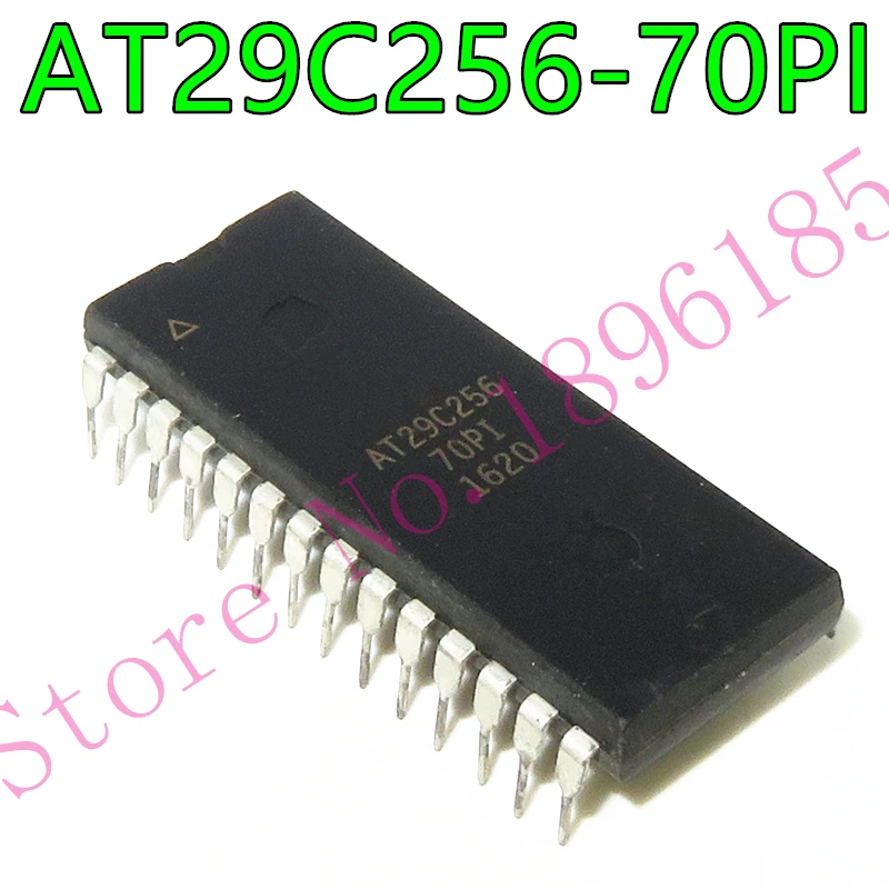 

1pcs/lot AT29C256-70PI AT29C256 DIP-28 In Stock 256K 32K x 8 5-volt Only CMOS Flash Memory