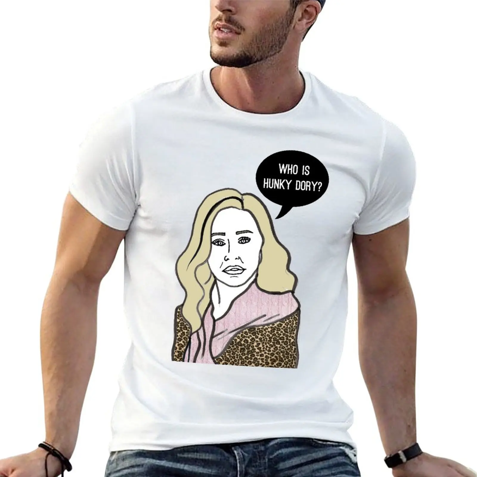Hunky Dory T-Shirt Modern Style Print T-Shirt