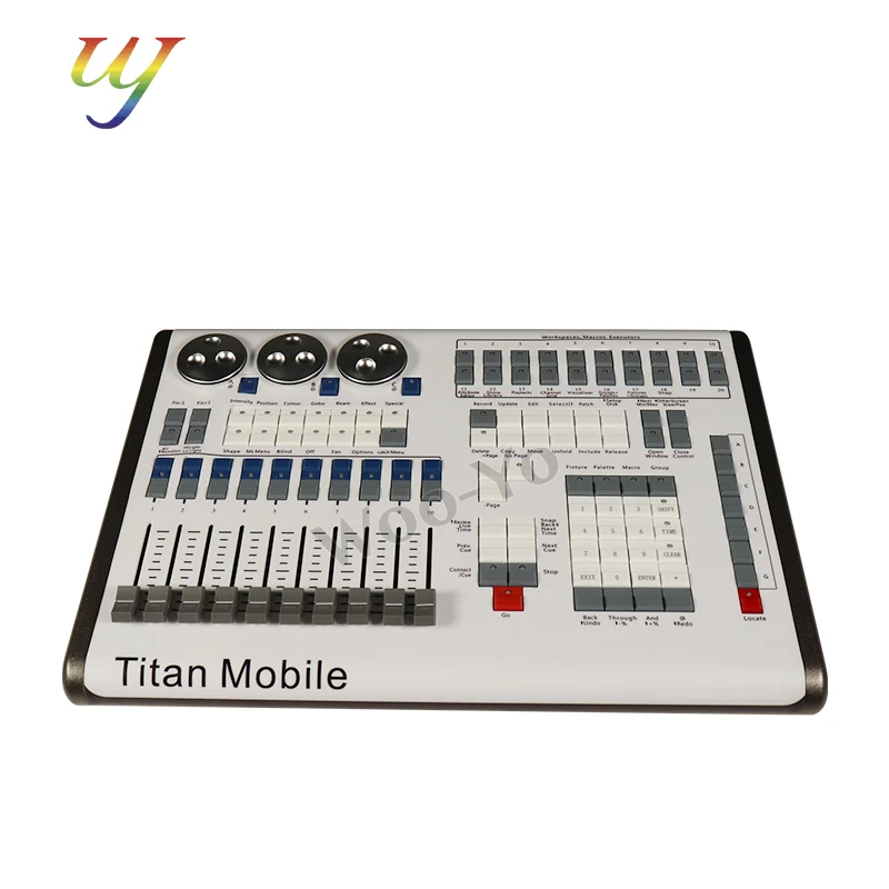 PC Tiger DJ Chang, DMX Sleek Stage Light Counter의 Tiger Titan Mobile V17 Wing Tattile 콘솔