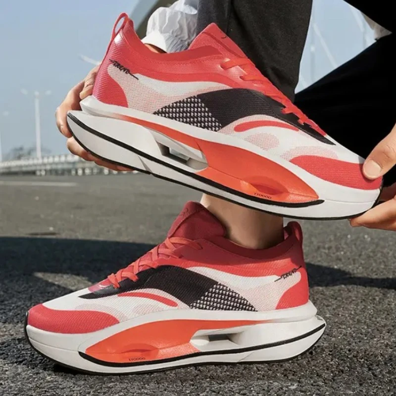 

2025 Casual Sports Shoes Men's and Women's Breathable Lace-Up Large-Sized Wide-Footed Barefoot Shoes Running Vulcanized Shoes