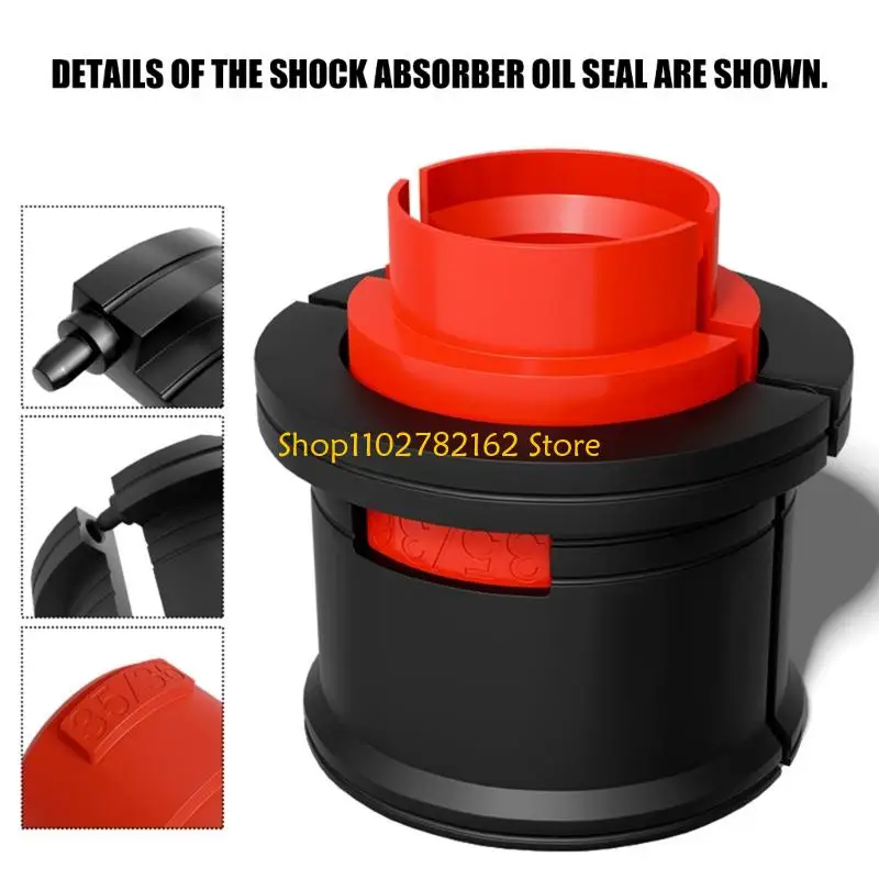 

547B Ergonomic Handle Non Slip Oil Seal Puller Set For Motorcycle Maintenance Prevents Damage To Plastic Rubber Fasteners