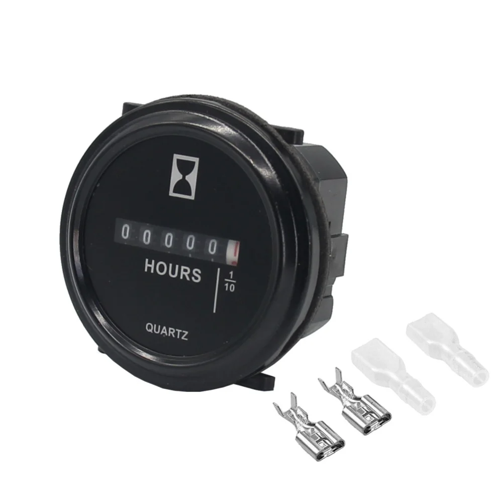 Mechanical Timer Hour Meter for Trucks For Motorcycles Ships and Off Road Vehicles with Dustproof Shock Resistance