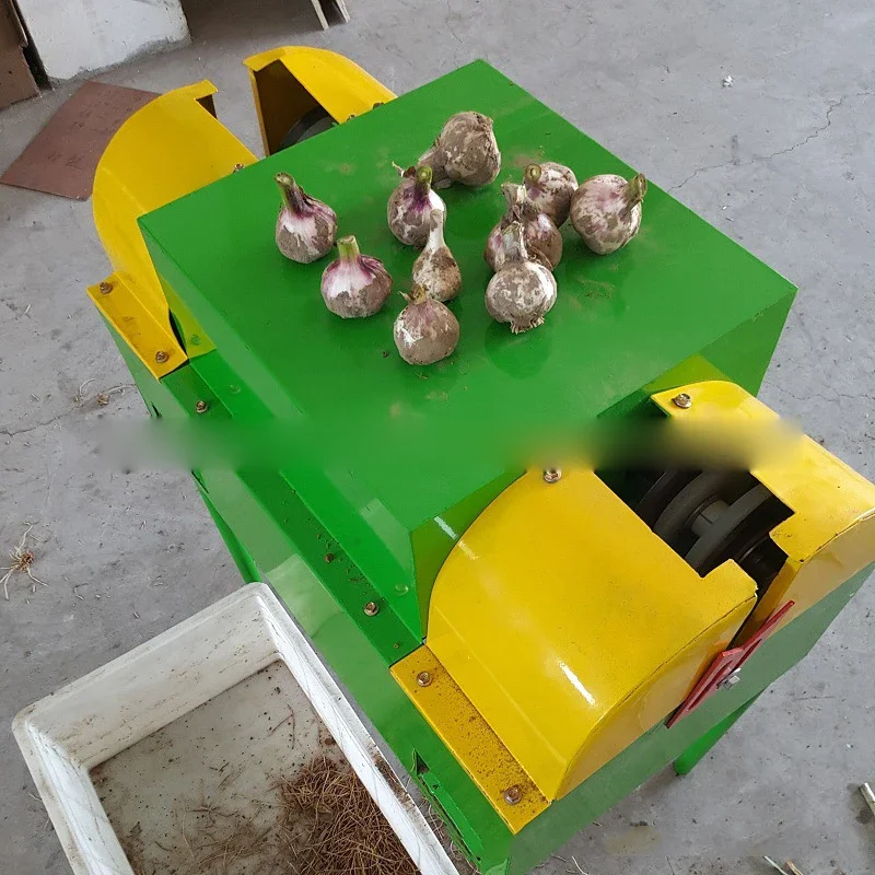 Electric Garlic Root and Stem Cutter, Multifunctional Root‑Removing Machine for Garlic and Onion Processing