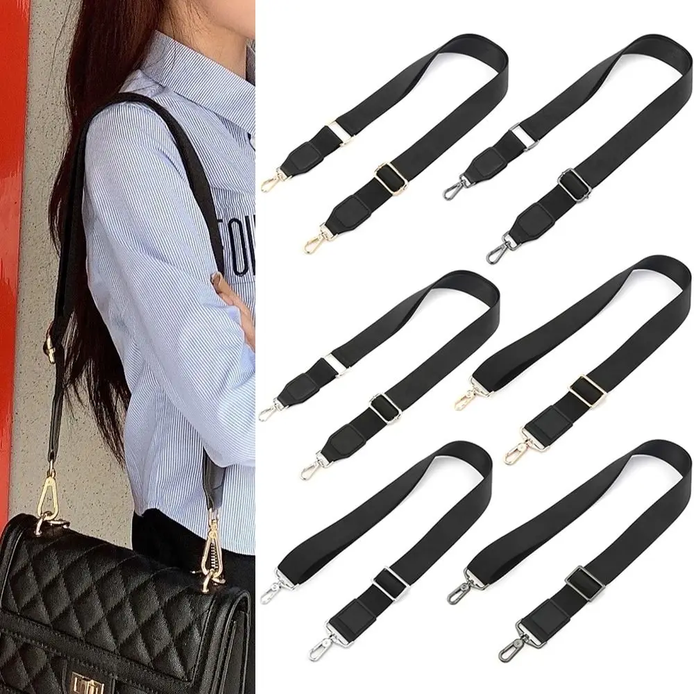 

New Fashion Adjustable Bag Strap Nylon Black Shoulder Bag Strap Handbag Handle Crossbody Bag