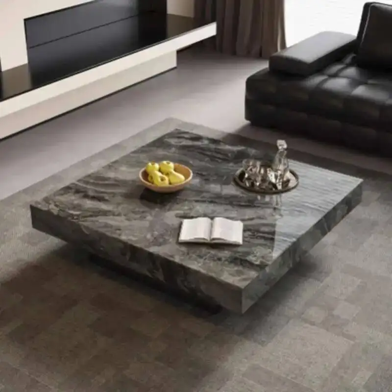 

Luxury Coffee Table Living Clear Room Aesthetic Unique Italian Side Table Center Service Mesa Auxiliar Lounge Suite Furniture