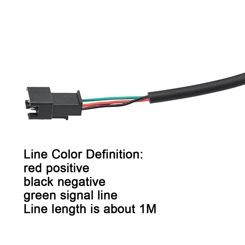 Sensore di assistenza al pedale per bici elettrica 6X 12 magneti Sistema PAS per bici elettrica Assistente Hall Sensore di velocità Scooter elettrico