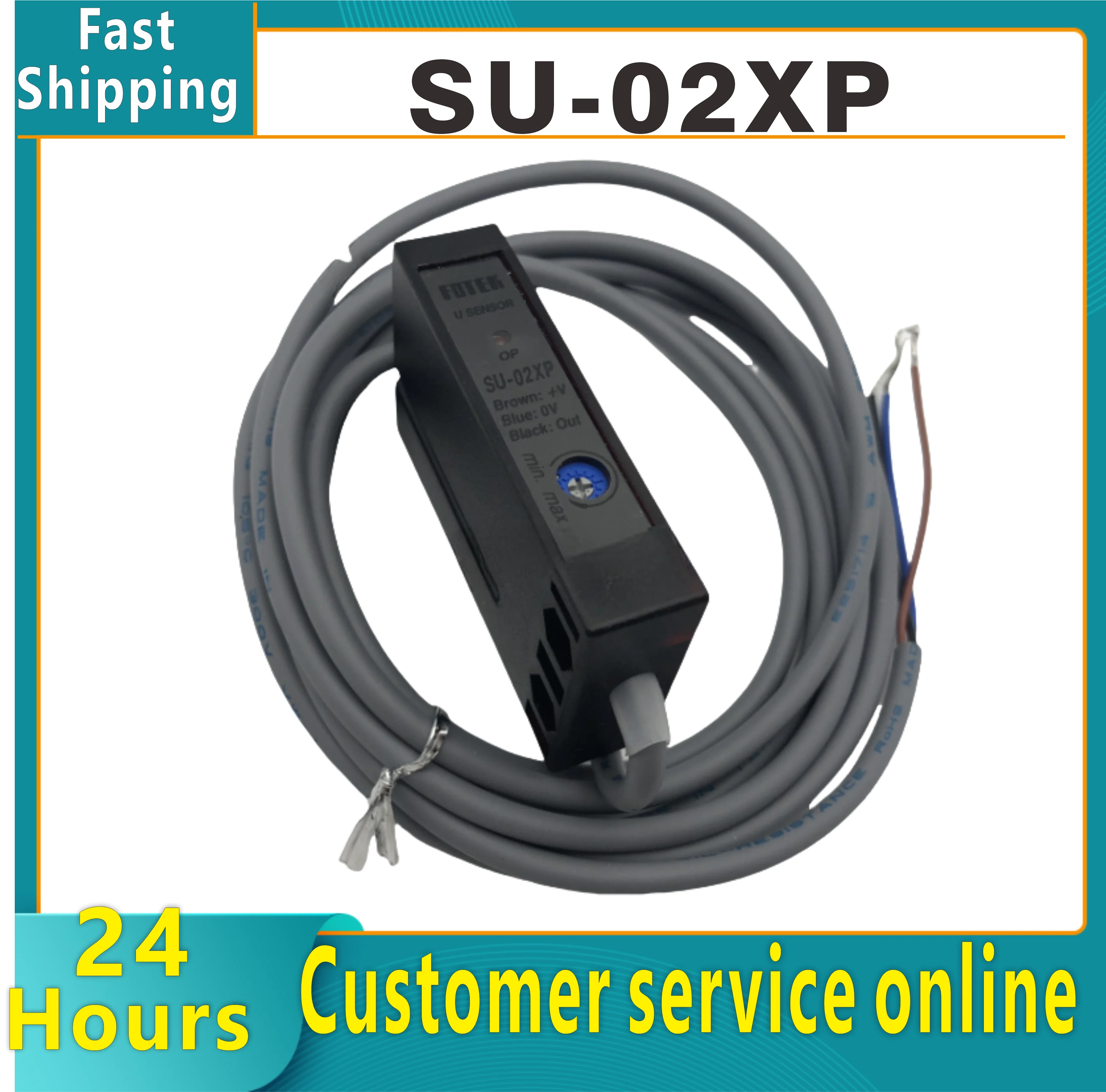 

SU-02XP PNP NO FOTEK высокоскоростной U-образный датчик этикетки фотоэлектрический датчик переключателя 100% новый и оригинальный