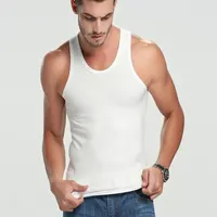 Hommes Gilet Pur Coton Bodybuilding Motion Survêtement Sweatshirt 2