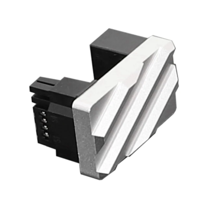 

Graphics Card Turn Head 4090 Graphics Card 16Pin Power Supply Turn Head 180° Adapter Cable Pcie5.0 Adapter,Silver B Easy Install
