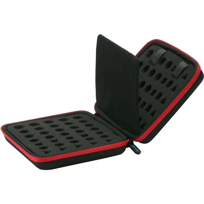 La nuova borsa per dadi portatile con foro EVA70 con divisorio è adatta per il gioco da tavolo Dungeons & Dragons RPG Set di dadi Hot Dnd Vassoio