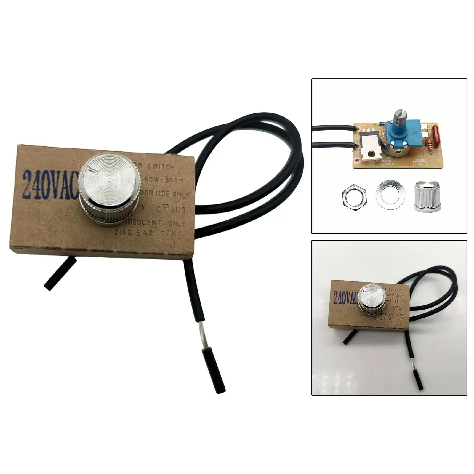 Dimmer Switch Dimming Device Light Modulator for Motorcycles Home Appliances
