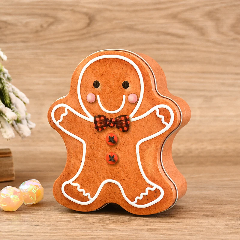 Weihnachten Lebkuchen Eisen Süßigkeiten Boxen Mit Deckel Weihnachten Süßigkeiten Box Santa Claus Schneemann Pinguin Schokolade Geschenk Box Weihnachten Party