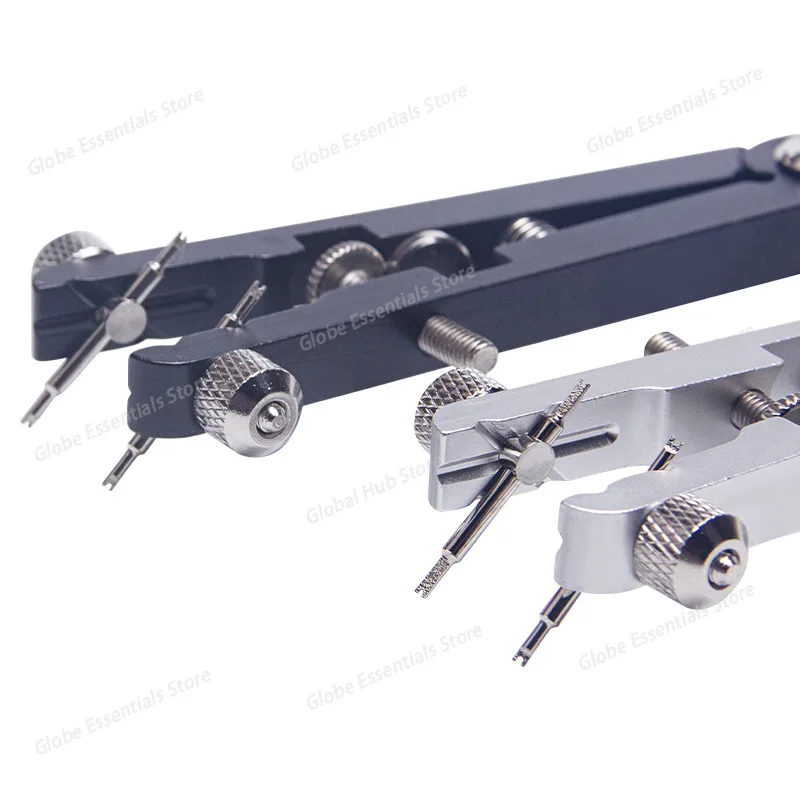 Watch Spring Bar Plier Tool Kit 6825 Spring Bar Tweezer Tool For Watch Wrist Band Strap V-Shaped Adjuster Removal Repair