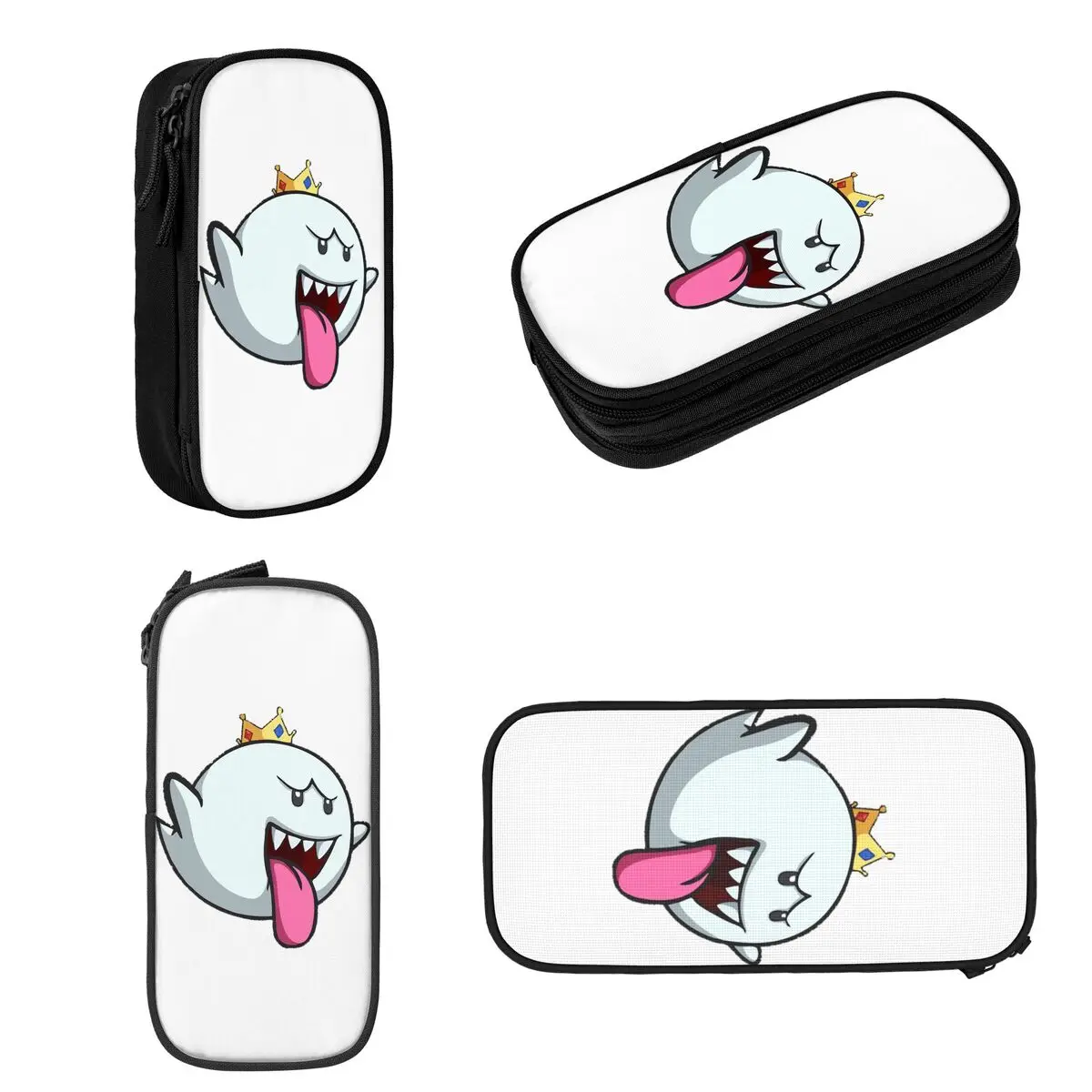 Imagem -02 - King Boo-lápis Case com Grande Capacidade para Meninos e Meninas Pen Bags Pen Box Lápis Pouch Students Papelaria Throw Blanket46