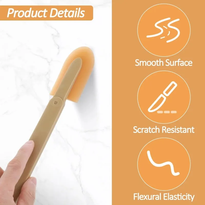 8pcs Sealant Finishing Tools Rubber Caulk Caulking Silicone Sealant Finishing Tool Extended Length Rubber Spatula Caulking Sets