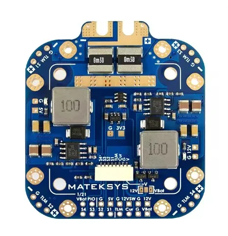 MATEK Mateksys XCLASS PDB FCHUB-12S V2 Hub Power Distribution Board PDB 5V & 12V BEC Built-in 184A Current Sensor