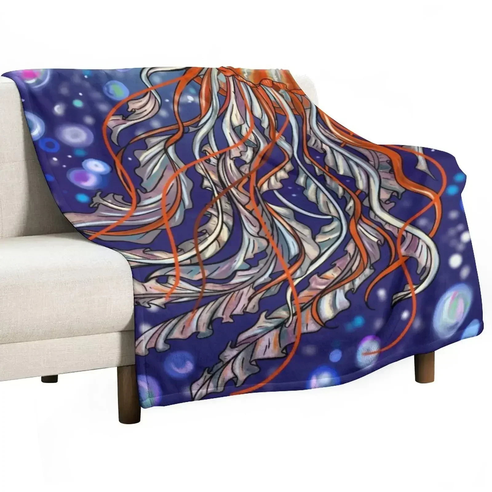 Jellyfish Throw Blanket Weighted valentine gift ideas Blankets