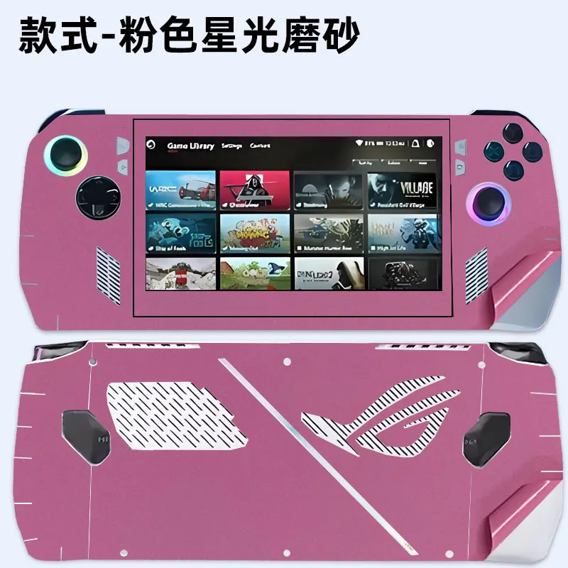 Capa autocolante para Console Asus Rog Ally, Decalque Conjunto Completo, Acessórios Handheld Gaming Protector, Pele protetora