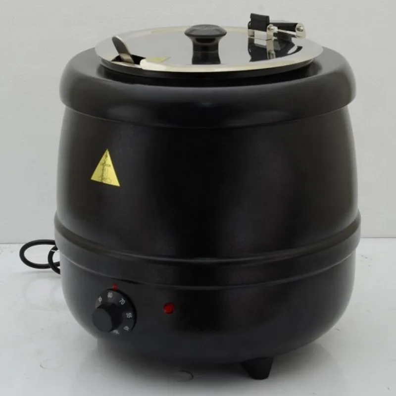 Restaurant Hotel Kitchen Commercial Buffet Breakfast Food Insulation Bucket 10L Electric Soup Pot