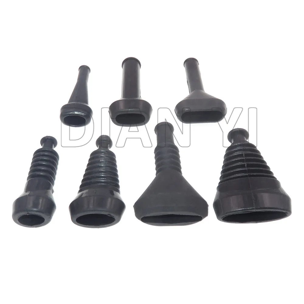 1 Set Auto Sealed Plug AC Assembly Protector Rubber Boot Cover Cap Soft Sleeve Rubber Sheath For Amp Tyco