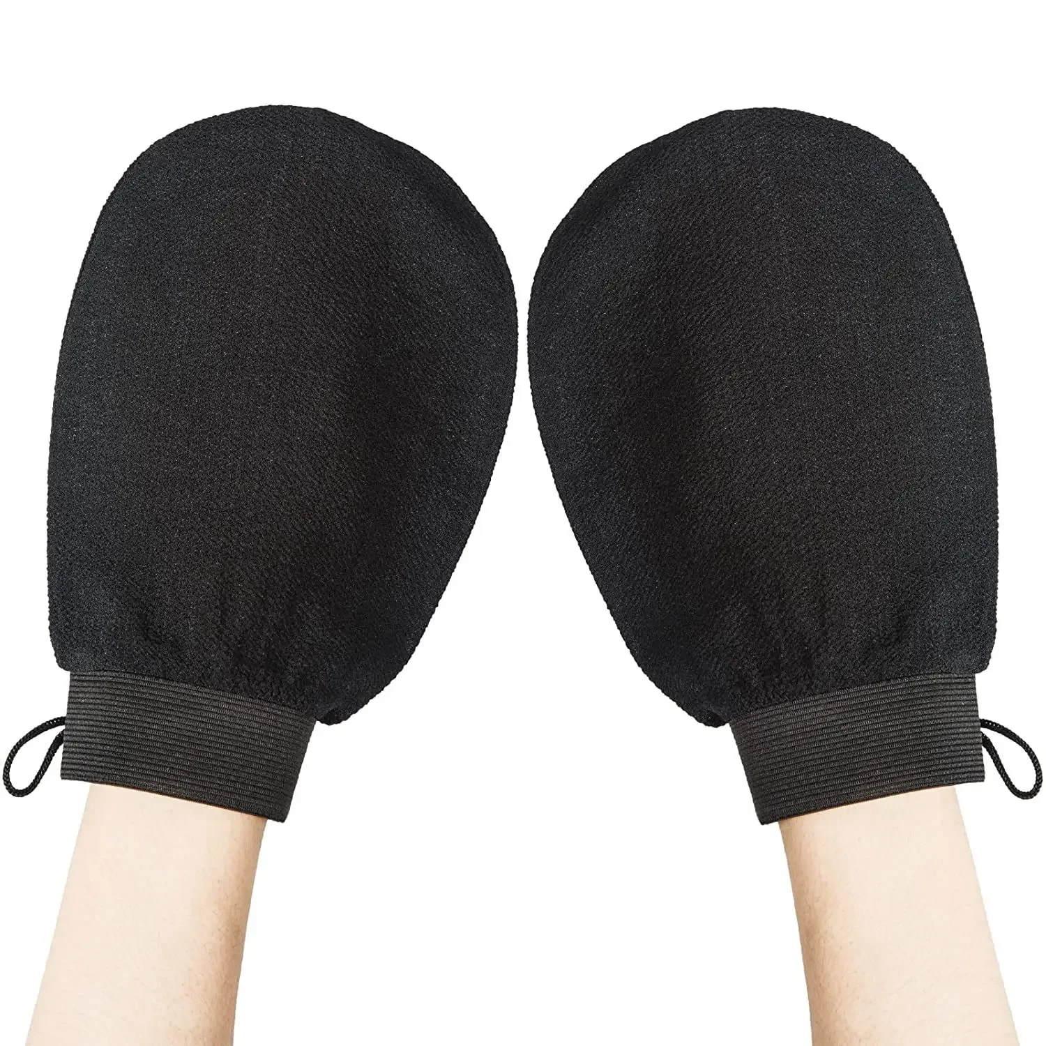 vvocci For Shower 1PC Exfoliating Facial Massage Gloves Back Scrub Dead Skin Scrub Durable Multi Color Deep Cleansing Towels