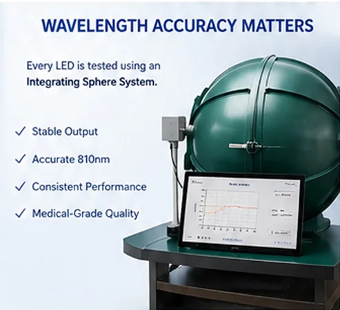 Photobiomodulations-Helm 810nm NIR Gehirn-Lichttherapiegerät für Kognitive Leistung und Gesundes Altern – Detail 5
