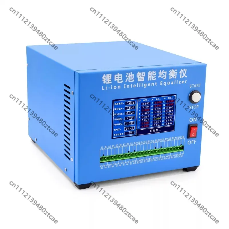 High‑Precision Lithium Battery Balancer,24S Voltage Repair Equalizer for NCM & LFP Battery Pack