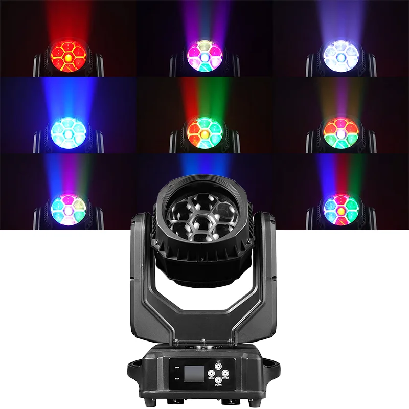 

Светодиодный прожектор AOPU IP65 Bee Eye Moving Head RGBW для сцены, вечеринок, банкетов и концертов