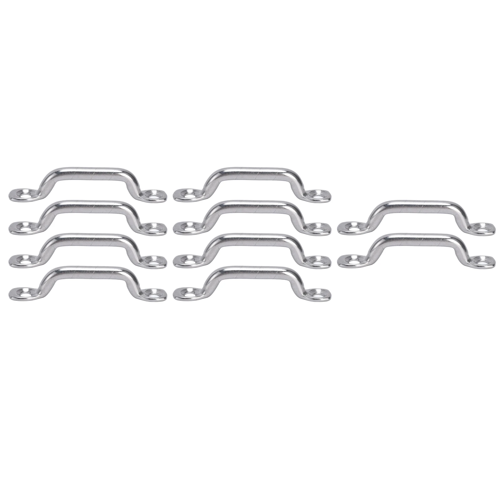 Boat Top Pad Eye Deck Loop Tie Down 316 Stainless Steel Set Kit for Fixing Boat Top Eye Boat Top Pad Eye Eye Strap Pad Eye