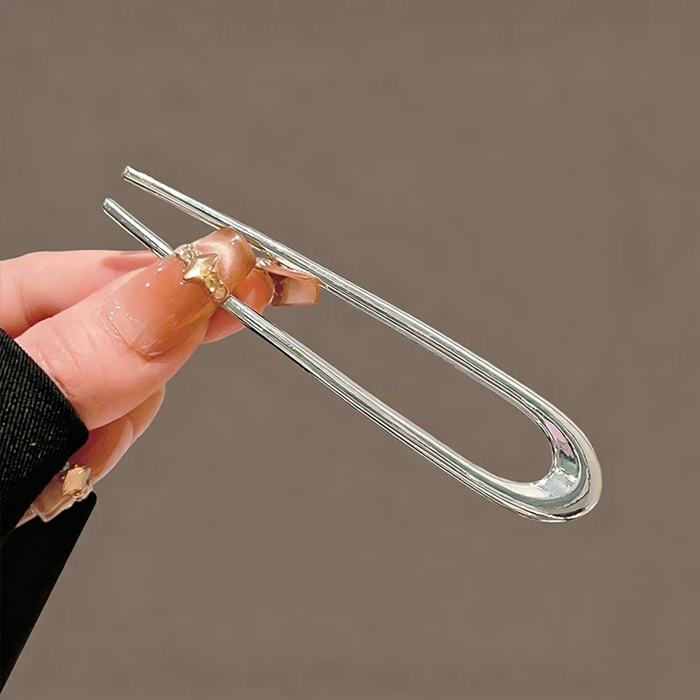Small Niche Design Minimalist Alloy Women's Hairpin Daily Party Hanfu Versatile Hair Accessories Exquisite Gifts Preferred view 6