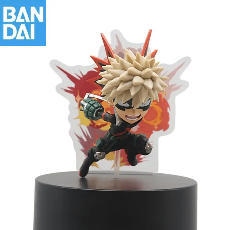 

Genuine Bandai Namco Banpresto My Hero Academia Bakugou Katsuki Backdrop Shine Desk Lamp Pvc Collector Figure Model Toy Gift