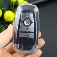 Transparent Tpu Car Remote Key Case for Ford Fusion Mustang Kuga Ecosport Explorer F-150 F-250 F-350 F-450 F-550 Raptor F150 Fob