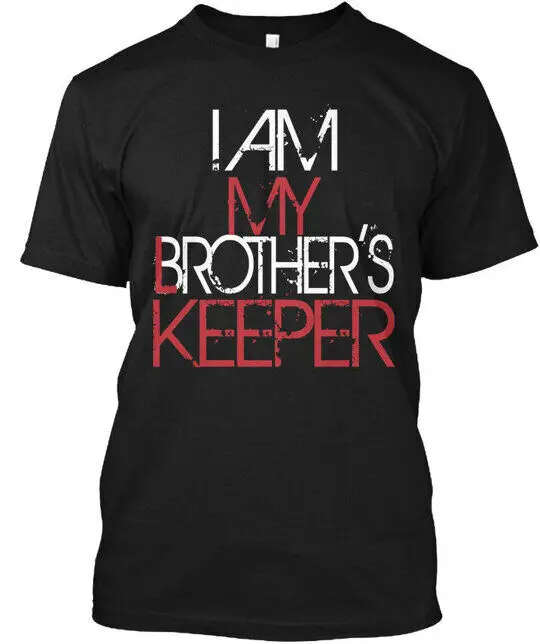 Iammybkcrimson I Am My Brother's Keeper T-Shirt S To 5XL Crew Neck
