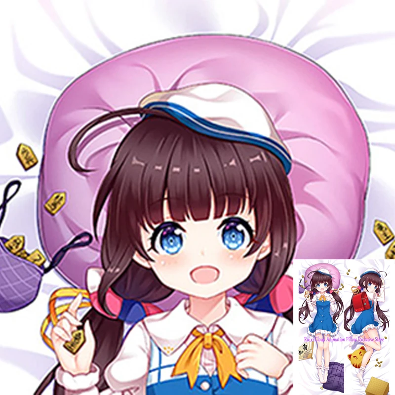 

Dakimakura Anime Hinatsuru Ai Double-sided Print Life-size Body Game Pillow Cover Bedding Gifts