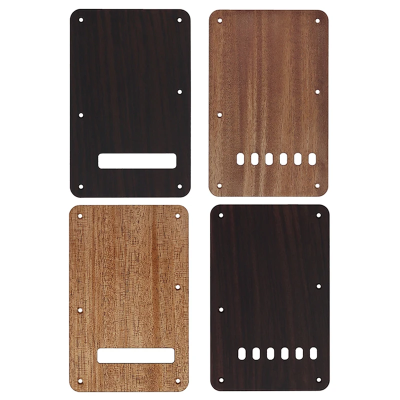 Electric Guitar Back Cover, Wiring Board, Spring Compartment Cover, Rear Guard, and Six-Hole Accessories
